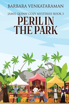 Paperback Peril In The Park [Large Print] Book