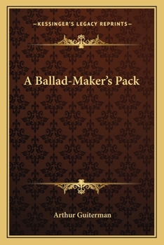 A Ballad-Maker's Pack
