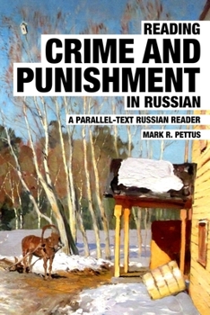 Paperback Reading Crime and Punishment in Russian Book