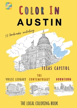 Paperback Austin Coloring Book