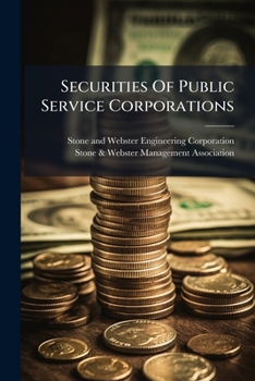 Paperback Securities Of Public Service Corporations Book