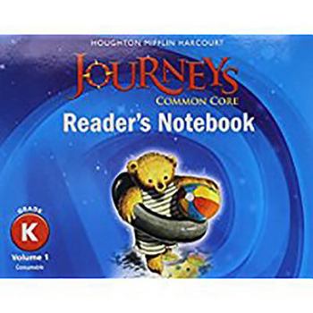 Paperback Common Core Reader's Notebook Consumable Volume 1 Grade K Book