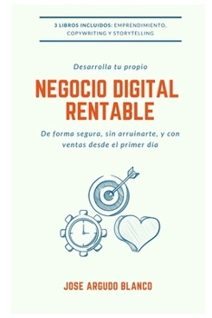 Paperback Desarrolla tu propio negocio digital rentable: De forma segura y con ventas desde el primer día [Spanish] Book