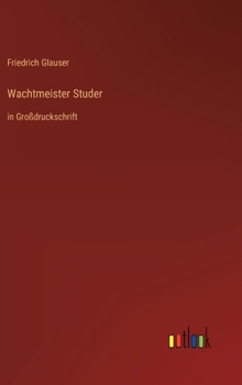 Hardcover Wachtmeister Studer: in Großdruckschrift [German] Book