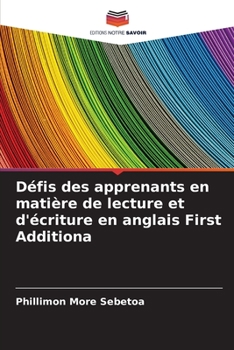 Paperback Défis des apprenants en matière de lecture et d'écriture en anglais First Additiona [French] Book