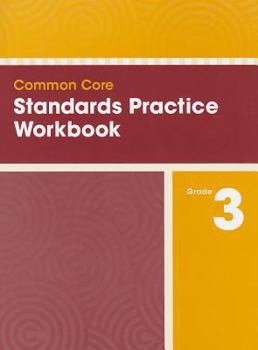 Paperback Common Core Standards Practice Workbook Grade 3 Book
