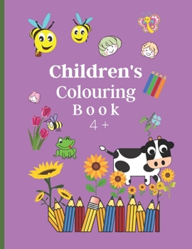 Paperback Children's Colouring Book 4 + Book