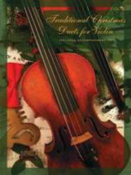 Paperback Traditional Christmas Duets for Violin * Now with QRC Audio & CD Book