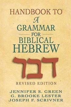 Paperback Handbook to a Grammar for Biblical Hebrew Book