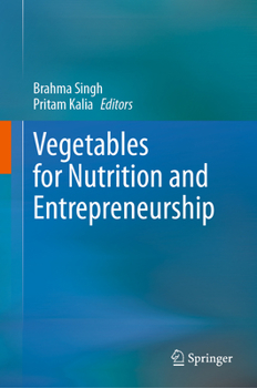 Hardcover Vegetables for Nutrition and Entrepreneurship Book