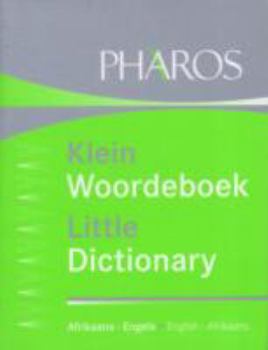 Paperback Klein-woordeboek/Little dictionary (Afrikaans and English Edition) Book