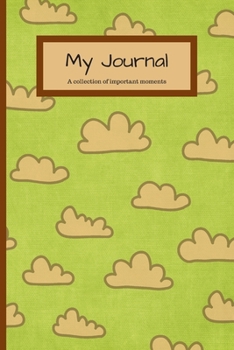 My Journal: Journal To Write Your Daily Thoughts In For Adults, Teens, Children/Kids - 120 Lined Pages - 6 x 9 (Communication Book, Writing Pad)