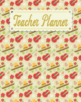 Teacher Planner: Cactus Pattern Teacher Appreciation Notebook Journal Makes a Great Motivational and Inspirational Notebook Gift for The Teacher or Home schooler in Your Life