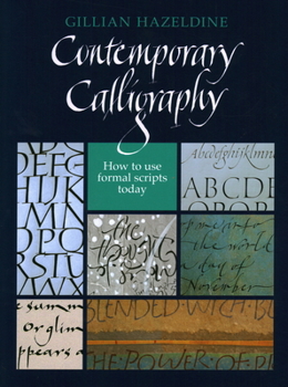 Hardcover Contemporary Calligraphy Book