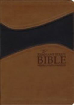 Imitation Leather Remnant Study Bible- Leathersoft Brown Book