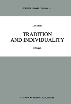 Paperback Tradition and Individuality: Essays Book