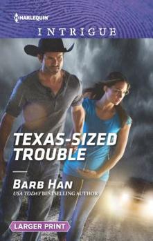 Mass Market Paperback Texas-Sized Trouble [Large Print] Book