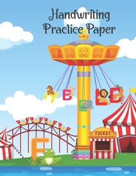 Paperback Handwriting Practice Paper: Writing Paper for Kids With Dotted Lined (Notebook With Dotted Lined Sheets for K-3 Students 100 Pages) Book