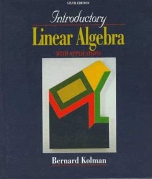 Hardcover Introductory Linear Algebra with Applications Book