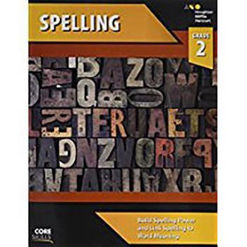 Paperback Core Skills Spelling Workbook Grade 2 Book
