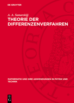 Hardcover Theorie Der Differenzenverfahren [German] Book