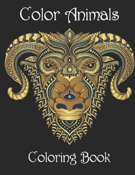 Paperback Color ANIMALs: Coloring Book