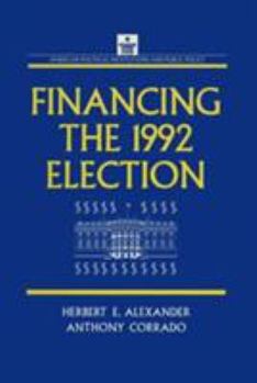 Paperback Financing the 1992 Election Book
