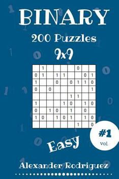 Paperback Binary Puzzles - Easy 200 vol. 1 Book