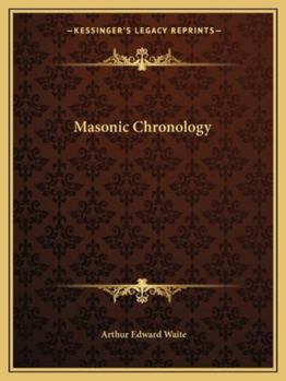 Paperback Masonic Chronology Book
