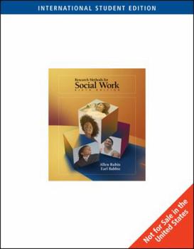 Paperback Research Methods for Social Work Book
