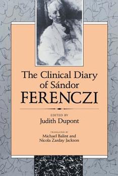 Paperback The Clinical Diary of Sándor Ferenczi Book