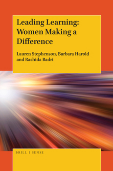 Hardcover Leading Learning: Women Making a Difference Book