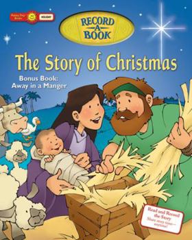 Hardcover The Story of Christmas Record-A-Book Book