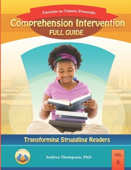 Paperback Comprehension Intervention: Full Guide: Black and White Version Book