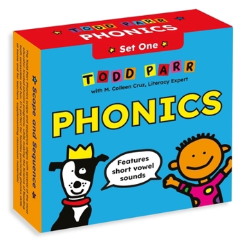 Paperback Todd Parr Phonics: Set One: Short Vowel Sounds (12 Books for New Readers) Book