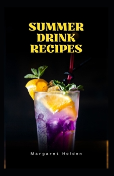 Paperback Summer Drink Recipes Book