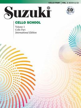 Paperback Suzuki Cello School, Vol 1: Cello Part, Book & CD [With CD] Book