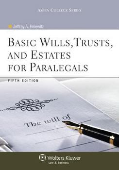 Paperback Basic Wills, Trusts, and Estates for Paralegals [With Access Code] Book