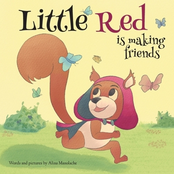 Paperback Little Red is making friends Book