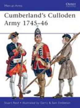 Paperback Cumberland's Culloden Army 1745-46 Book
