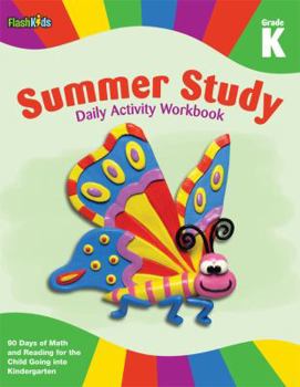 Paperback Summer Study Daily Activity Workbook: Grade K (Flash Kids Summer Study) Book