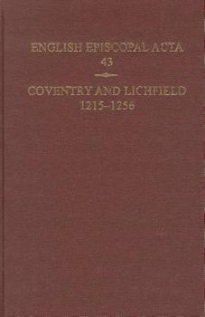 Coventry and Lichfield: 1258-1295