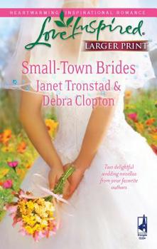 Mass Market Paperback Small-Town Brides: An Anthology [Large Print] Book