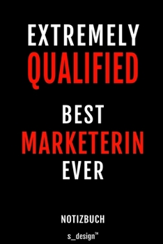 Notizbuch f�r Marketer / Marketerin: Originelle Geschenk-Idee [120 Seiten liniertes blanko Papier]