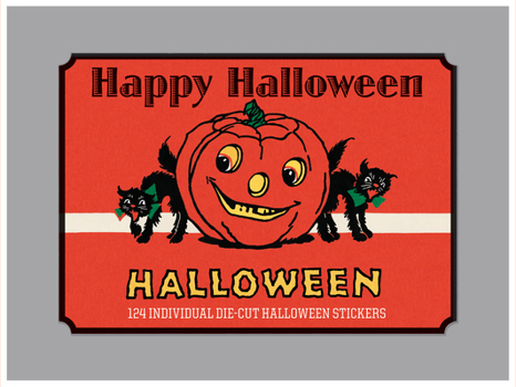 Happy Halloween - Vintage Halloween Boxed Sticker Set (Book-Books)