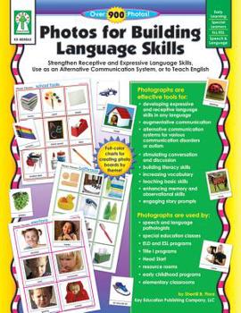 Paperback Photos for Building Language Skills: Strengthen Receptive and Expressive Language Skills, Use as an Alternative Communication System, or to Teach Engl Book