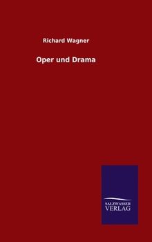 Hardcover Oper und Drama [German] Book