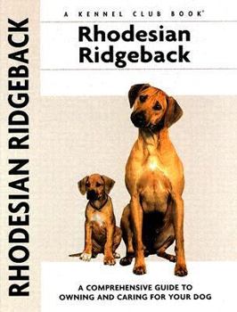 Hardcover Rhodesian Ridgeback Book