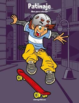 Paperback Patinaje libro para colorear 1 [Spanish] Book