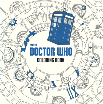 Paperback Doctor Who Coloring Book